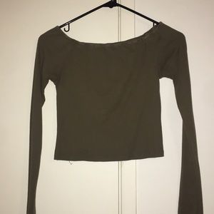 Brandy Melville cropped long sleeve